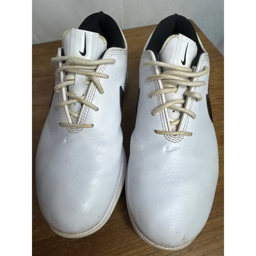 Nike Air Zoom Victory Tour 2 Men's 7 Golf Shoes White Black DJ6569-100 GUC Spike